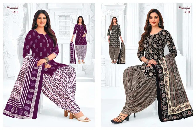 Priyanshi Vol 33 By Pranjul Printed Cotton Dress Material Wholesalers In Delhi